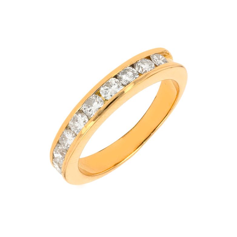 Acheter Alliance diamants 0.90 carat or jaune 3.88g Comme neuf - 1250,00 € Alliance diamants 0.90 carat or jaune 3.88g Comme neuf - reconditionné disponible sur Gemme Les Bijoux